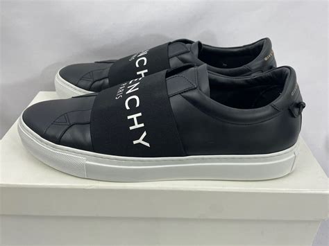 givenchy paris strap leather sneaker